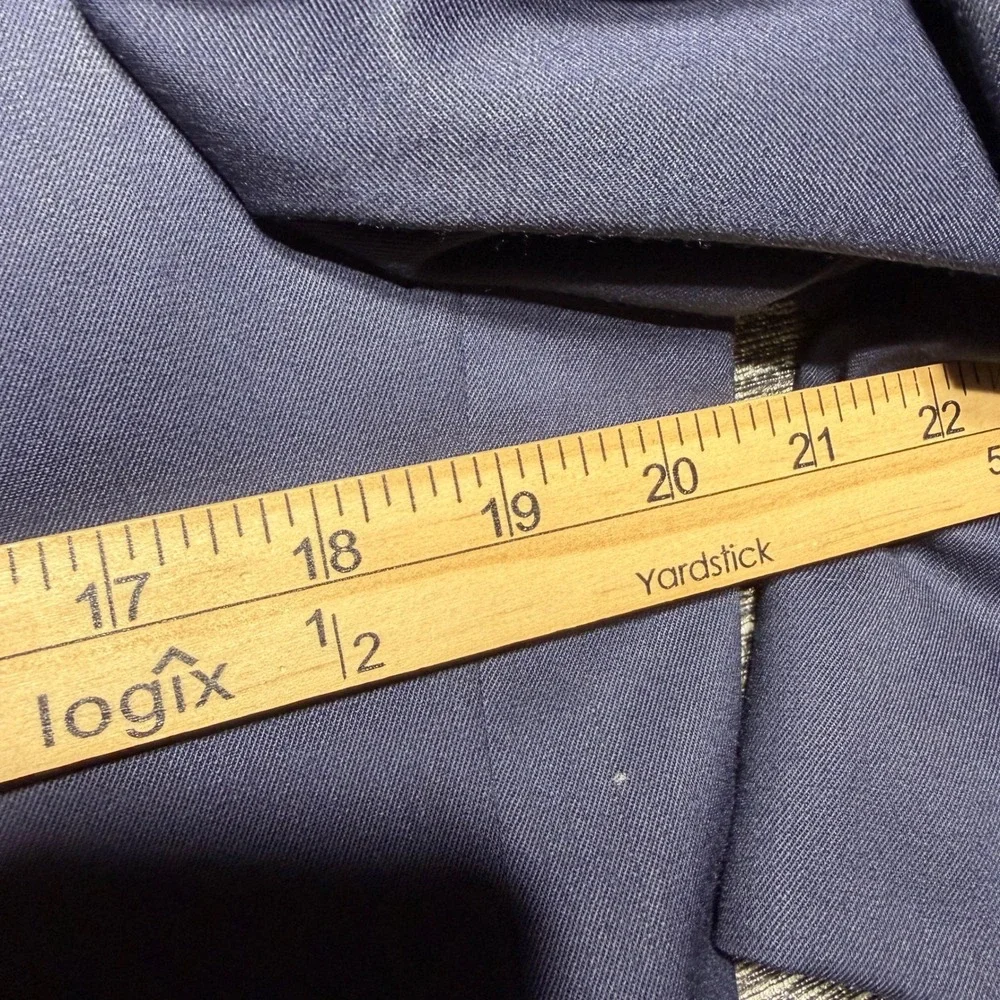 Lauren Ralph Lauren Blazer Men 39S Navy Blue Slim Fit 100% Wool 2-Button Jacket